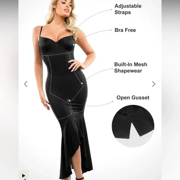 Popilush built in shape wear dress - Picture 3 of 8